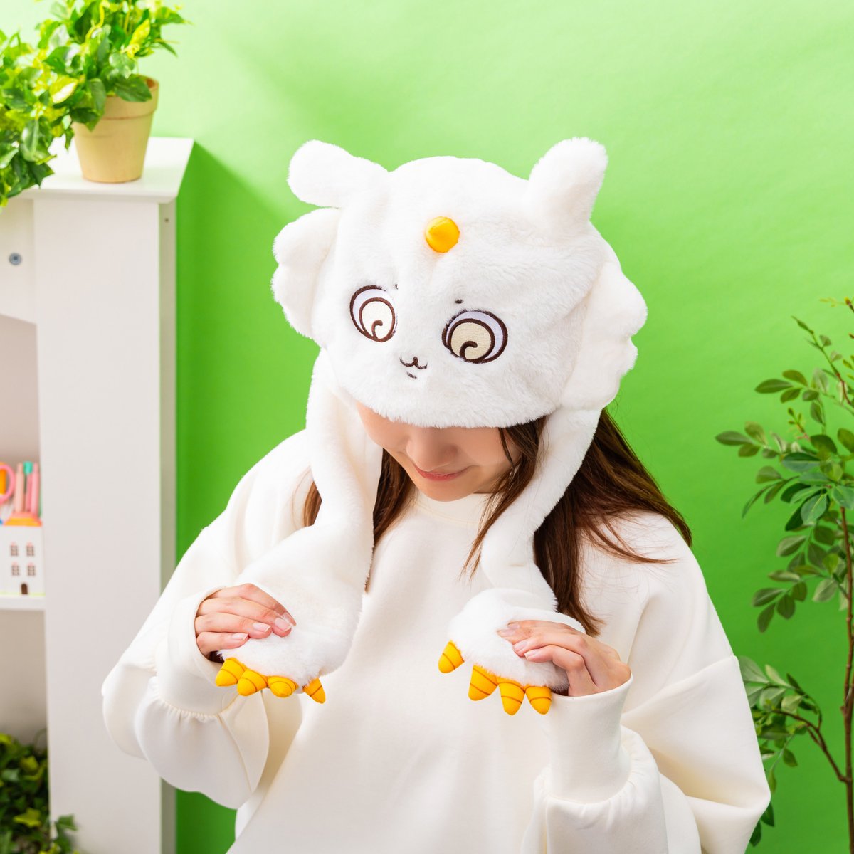 【新品】ちいかわパーク　ポシェット　全4種セット バッグ 全4種セット ふわふわフェイスポシェット 「ちいかわ